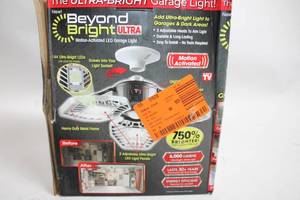 lot 317 image: Beyond Bright Ultra Motion-Activated LED Garage Light