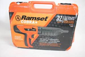 lot 328 image: Ramset Cobra .27 Caliber Semi-Automatic Powder Actuated Tool