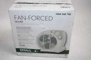 lot 338 image: Fan-Forced Heater for Small Rooms