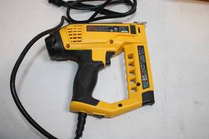 lot 347 image: DeWalt Multi-Tacker Electric Staple and Nail Gun