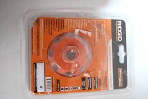 lot 372 image: RIDGID 4-5 inch Fusion Technology Cup Wheel