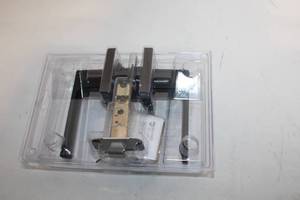 lot 391 image: Kwikset DS32 Adjustable Brass Door Latch Kit