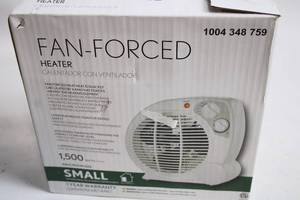 lot 407 image: Fan-Forced Heater with Adjustable Thermostat