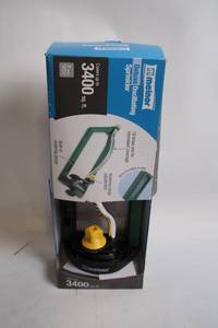 lot 421 image: Melnor Deluxe Oscillating Sprinkler - Covers Up to 3400 Sq. Ft.