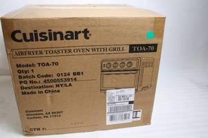 lot 435 image: Cuisinart TOA-70 AirFryer Toaster Oven with Grill