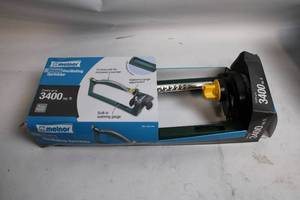 lot 437 image: Melnor Deluxe Oscillating Sprinkler with 3400 sq. ft. Coverage