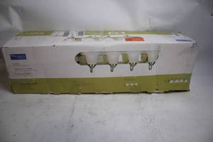 lot 462 image: Progress Lighting Four-Light Vanity Fixture P300074-009