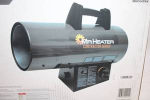 lot 464 image: Mr. Heater 30,000-60,000 BTU Portable Propane Forced Air Heater