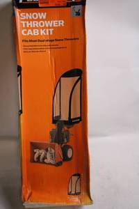 lot 477 image: Powercare Snow Thrower Cab Kit for Dual-Stage Snow Throwers