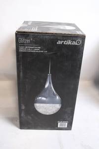 lot 482 image: Artika Glitzer LED Pendant Light Fixture