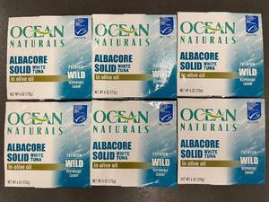 Ocean Naturals Albacore Solid White Tuna in Olive Oil