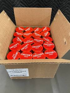 lot 30 image: Box of 100 Chesters Sauce Cups 1.5 oz Each