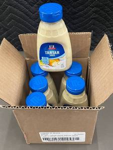 lot 42 image: AK 3 - Set of 6 McCormick Tarter Sauce Bottles (8 oz each)