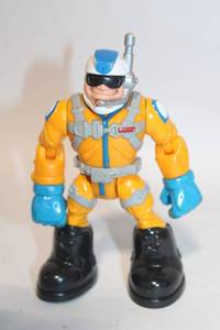lot 12 image: Vintage Action Figure with Helmet and Goggles