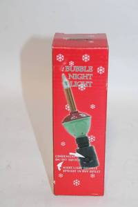 lot 17 image: Vintage Bubble Night Light with Convenient OnOff Switch