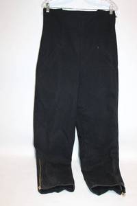 lot 55 image: Yohji Yamamoto Black Wool-Nylon Blend Ski Pants, Size M