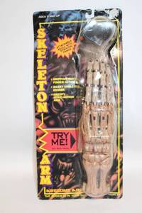 lot 64 image: Vintage Skeleton Arm Toy with Gripping Action