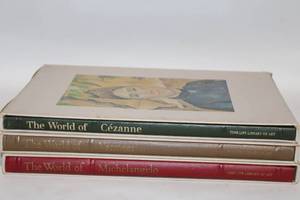 lot 79 image: The World of Czanne, Vermeer, and Michelangelo Art Book Collection