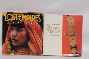 lot 83 image: Set of 2 Books Lost Empires, Living Tribes and Stara Bro