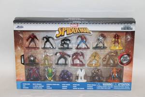 lot A-101 image: Marvel Spider-Man Nano Metalfigs Die-Cast Figure Set