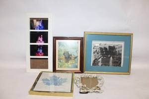 lot 107 image: Collection of 5 Decorative Picture Frames Assorted Designs