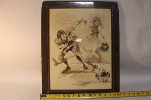 lot 162 image: Nate Owens Signed Art Print The Violation