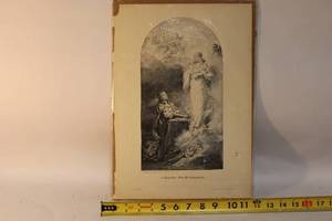 lot 172 image: L. Hegeds Etching of Der Hl. Emmerich