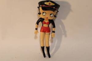 lot 182 image: 2008 Biker Betty Boop PVC Figure