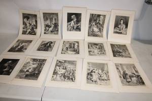 lot 200 image: Collection of 19th Century Art Prints