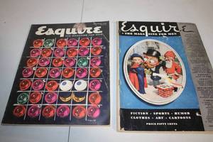 lot 212 image: Vintage Esquire Magazines - December 1936 Issue
