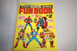 lot 230 image: The Mighty Marvel Superheroes Funbook #2