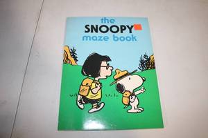 lot 234 image: The Snoopy Maze Book with Vintage Illustrations