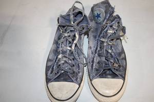 lot 236 image: Unisex Converse All Star Camo High-Top Sneakers, Size 1113