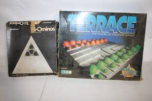 lot 267 image: Vintage Tri-Ominos and Terrace Strategy Board Games