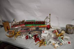 lot 286 image: Collection of Holiday Decorations and Masks