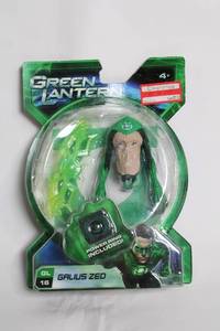 lot A-289 image: Green Lantern Galius Zed Action Figure with Power Ring