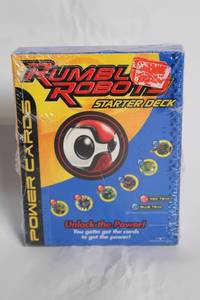 lot A-298 image: Sealed Rumble Robots Power Cards Starter Deck