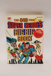 lot A-301 image: 1980 Whitman Super Heroes Big Big Book Featuring Superman, Batman, Wonder Woman