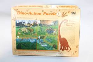 lot 338 image: Dino-Action Puzzle 1 - Interactive Dinosaur Puzzle