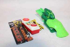 lot 344 image: Assorted Childrens Toys Collection Insect-Bot, Racing Car, and More