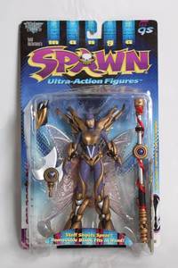 lot A-384 image: Todd McFarlanes Manga Spawn Ultra-Action Figure