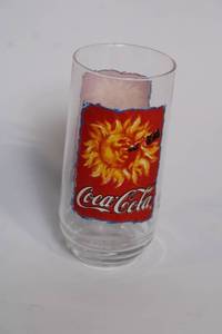 lot A-391 image: 1995 Coca-Cola Sunburst Tall Glass
