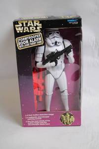 lot 421 image: Star Wars Stormtrooper Room Alarm with Laser Target Game