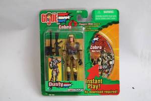 lot 438 image: GI Joe vs Cobra Dusty Action Figure with Mission Disc