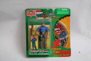 lot 439 image: GI Joe vs Cobra Shipwreck Action Figure with Mission Discs