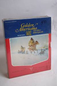 lot 442 image: Golden Americana 1000-Piece Deluxe Puzzle - The Snow Trail