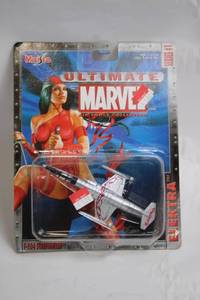 lot 448 image: Maisto Ultimate Marvel Elektra F-104 Starfighter Model