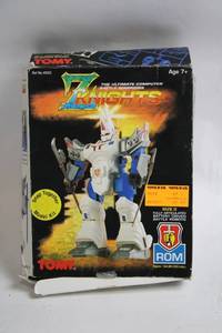 lot 452 image: Tomy 7 Knights ROM The Ultimate Computer Battle Warriors Robot Kit
