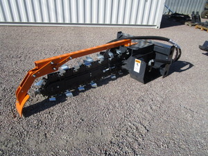 lot 28 image: Wolverine 48 Skid Steer  YCR-12-48H Trencher