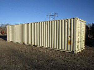 lot 60 image: 40 Single Trip High Cube Standard Storage Container